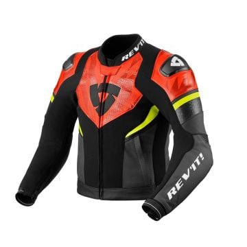 REV'IT! Hyperspeed 2 Air Jacke Schwarz Neon Rot