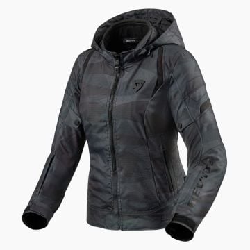 REV'IT! Flare 2 Jacket Lady Camo Black Gray   