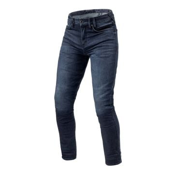 REV'IT! Jeans Carlin SK Dark Blue Used L34 Motorcycle Jeans