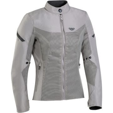 Ixon Fresh Lady Greige Textile Motorcycle Jacket