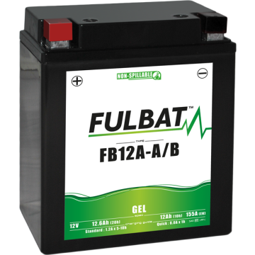 Fulbat FB12A-A/B Gel Motorcycle Battery