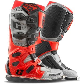 Gaerne SG-12 Grey Black Orange Motocross Boots