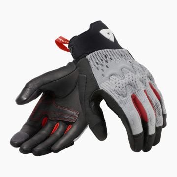 REV'IT! Kinetic Light Grau Schwarz Handschuhe