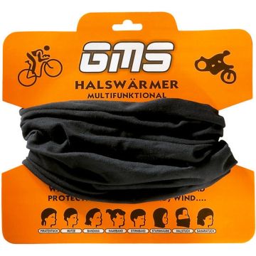 gms Cotton Neck Warmer Black