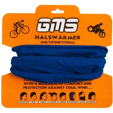 gms Cotton Neck Warmer Blue