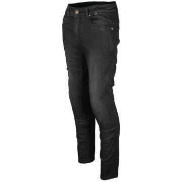 gms Rattle Slim Black Grey Motorcycle Jeans