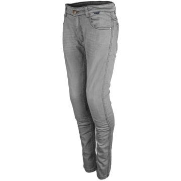 gms Rattle Slim Ladies Grey Motorcycle Jeans