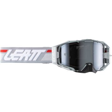 Leatt Velocity 6.5 Iriz Forge Grey Red Motocross Goggles