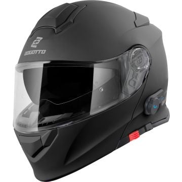 Bogotto H271 BT Bluetooth Helmet Matte Black 