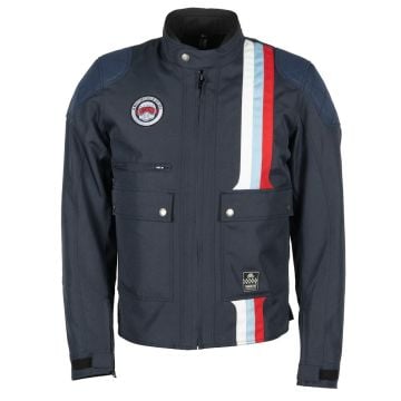 Helstons Hamilton Tissu Technique Bleu CE Blouson