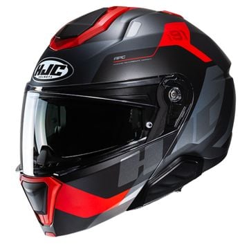 CASCO MODULAR NEGRO MATE SOLID HRO 3400 M – KMMOTOSHN