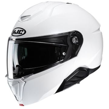 HJC i91 White Modular Helmet