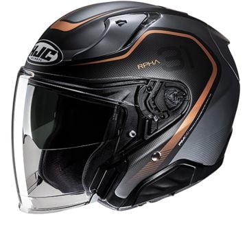 HJC RPHA 31 Kouv Black Bronze Jet Helmet