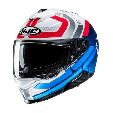 HJC i71 Viz White Red Blue Full Face Helmet