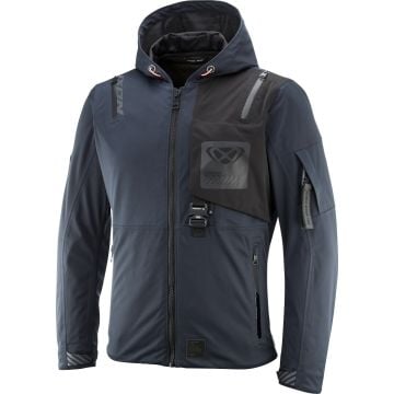 Ixon M-Quarter Navy Black Waterproof Textile Motorcycle Jacket