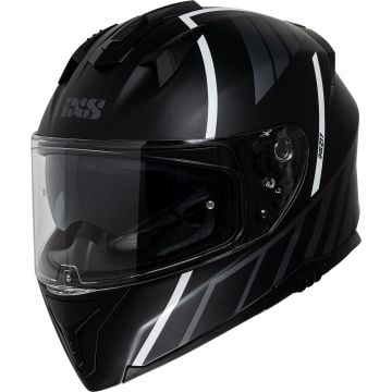 IXS iXS217 2.0 Matt Black White Full Face Helmet