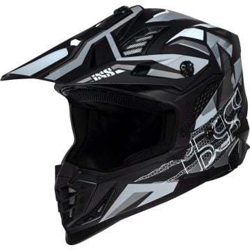 IXS iXS363 2.0 Black Grey White Motocross Helmet
