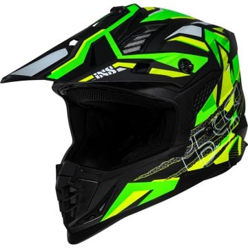 IXS iXS363 2.0 Black Yellow Motocross Helmet