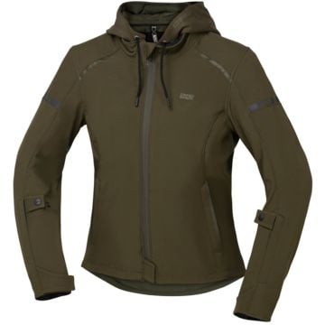 IXS Moto 2.0 Ladies Olive Textile Motorcycle Jacket
