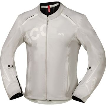 IXS Moto Dynamic White Textile Motorcycle Jacket