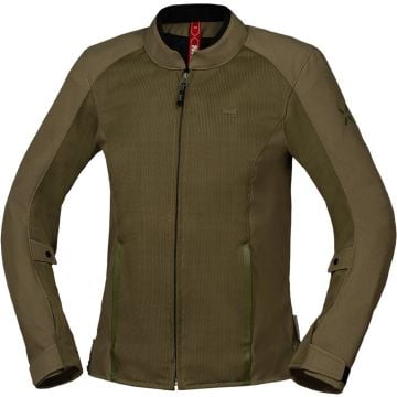 IXS Oxy-Air Mesh Ladies Olive Textile Motorcycle Jacket