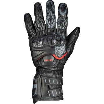 IXS RS-200 3.0 Black Motorcycle Gloves