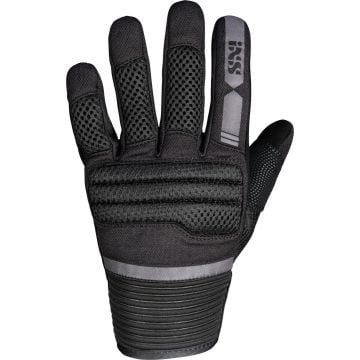 IXS Samur-Air 2.0 Black Motorcycle Gloves