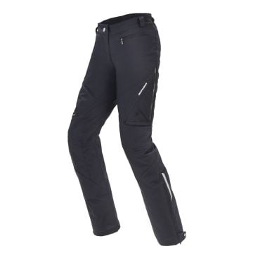 Spidi Stretch Tex Lady Deep Black Motorcycle Pants