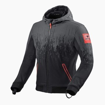 REV'IT! Quantum 2 WB Jacket Black Neon Red   