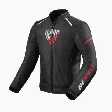 REV'IT! Sprint H2O Jacket Black Neon Red   