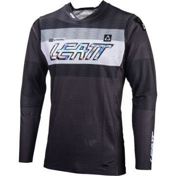 Leatt Moto 5.5 UltraWeld V24 Graphite Black Grey White Motocross Jersey