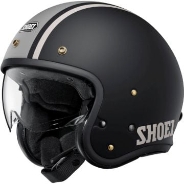 Shoei J.O2 Aventure TC-10 Matt Black Grey Jet Helmet