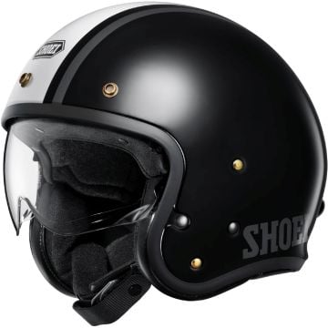 Shoei J.O2 Aventure TC-5 Black White Jet Helmet
