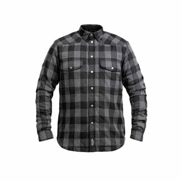 John Doe Motoshirt XTM Camiseta Motorista Gris Negro 