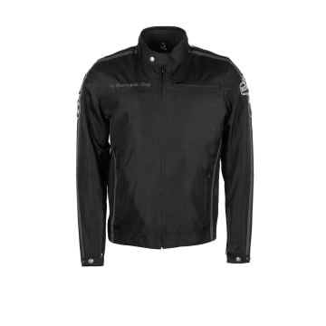 Helstons King Tissu Technique Jacket Black    