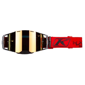 KLIM Edge Off-Road Goggle Hex Redrock Bronze Mirror Lens