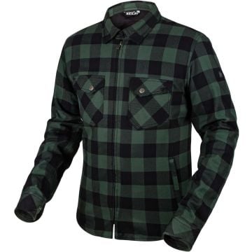 SECA Marshal II Green Motorcycle Shirt