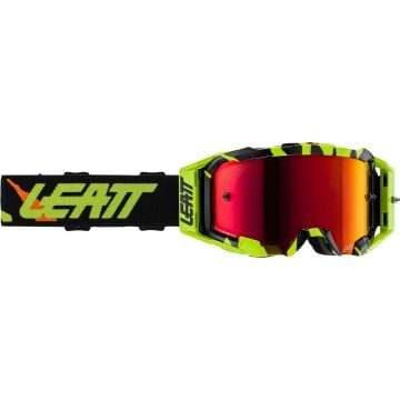 Leatt Velocity 5.5 Iriz Tiger Black Yellow Motocross Goggles