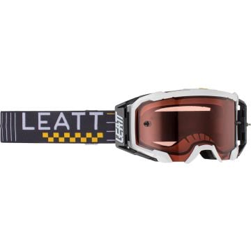 Leatt Velocity 5.5 Light White Grey Motocross Goggles