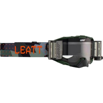 Leatt Velocity 6.5 Roll-Off Camo Black Green Motocross Goggles
