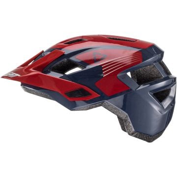 Leatt MTB AllMtn 1.0 Junior Rot Blau Kinder Fahrradhelm