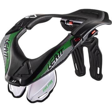 Leatt Neck Brace 5.5 Junior Black Green Kids Neck Brace
