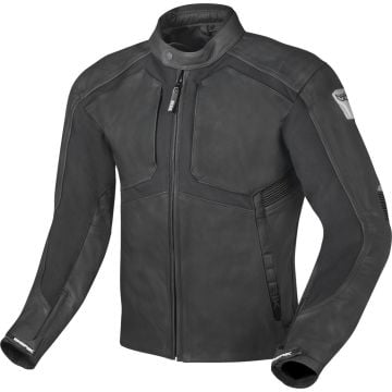 Berik Flexius Black Leather Motorcycle Jacket
