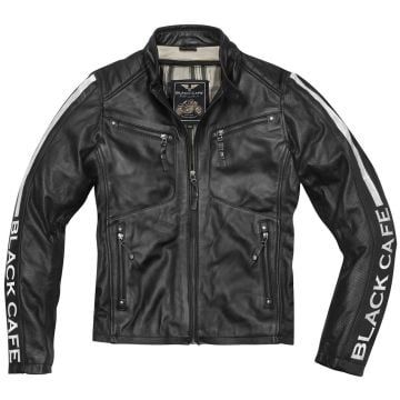 Black-Cafe London Toronto Black Leather Jacket