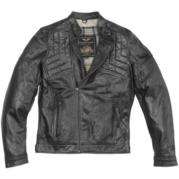 Black-Cafe London Philadelphia Black Leather Jacket
