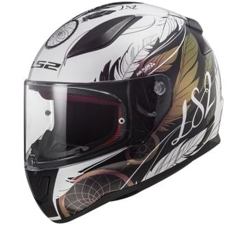 LS2 FF353 Rapid II Boho White Black Pink 06 Full Face Helmet