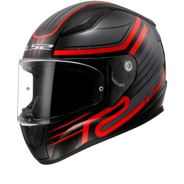 LS2 FF353 Rapid II Circuit Black Red 06 Full Face Helmet