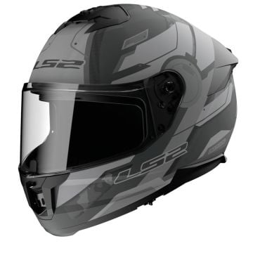 LS2 FF808 Stream II Shadow Matt Titanium Grey Full Face Helmet