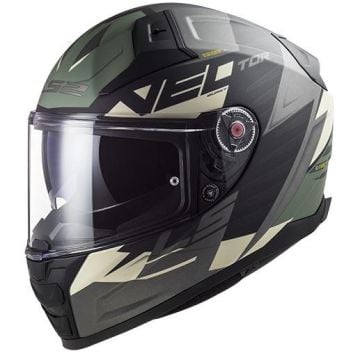 LS2 Ff811 Vector II Absolute M.Black Silver Full Face Helmet