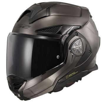 LS2 FF901 Advant X Jeans Titanium 06 Modular Helmet